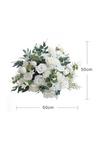 Living and Home Artificial Flower Rose Bouquet for Home Wedding Decoration thumbnail 6