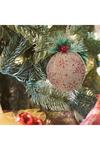 Living and Home Set of 9 Christmas Ball Ornaments Hanging Decoration thumbnail 4