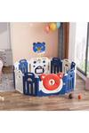 Living and Home Baby Playpen Kids Safety Gate with Basketball Hoop thumbnail 2