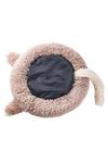Living and Home Round Plush Pet Dog Cat Calming Bed with Cute Ears 70x70cm thumbnail 5