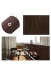 Living and Home 1X30M Brown Fabric Privacy Screen thumbnail 5