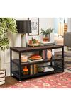 Living and Home 3 Tiers Side End Coffee Table TV Entertainment Unit Stand Living Room Furniture thumbnail 1