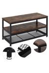 Living and Home 3 Tiers Side End Coffee Table TV Entertainment Unit Stand Living Room Furniture thumbnail 5
