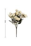 Living and Home Artificial Silk Rose Bouquet Wedding Decoration thumbnail 6