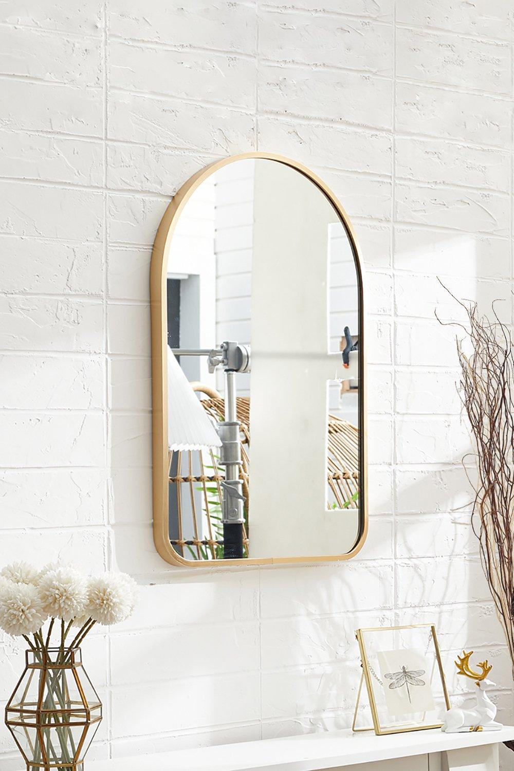 Contemporary Arched Wall Mirror