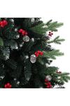 Living and Home 1.8m Natural Looking Artificial Frosted Christmas Tree for Home thumbnail 4