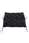 Living and Home Sun Lounger Cushion Chair Sofa Cushion Dark Grey 150 cm x 50cm thumbnail 3