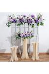 Living and Home Artificial Mixed Flowers Wedding Aisle Decor thumbnail 4