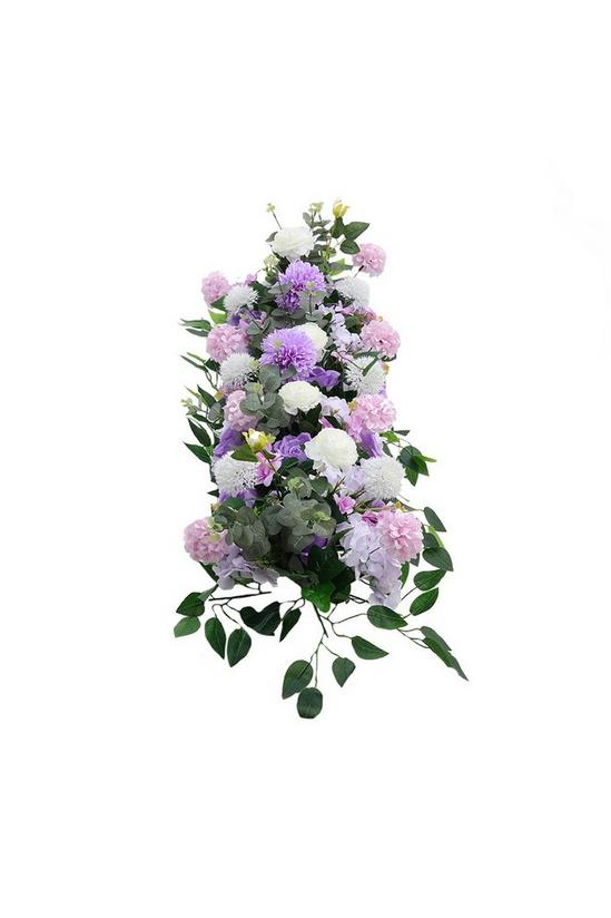Living and Home Artificial Mixed Flowers Wedding Aisle Decor 5