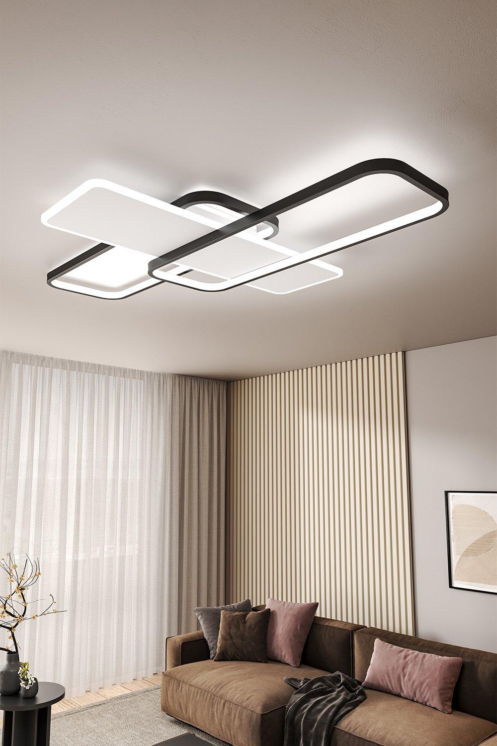 110*70cm Rectangular LED Modern Ceiling Light