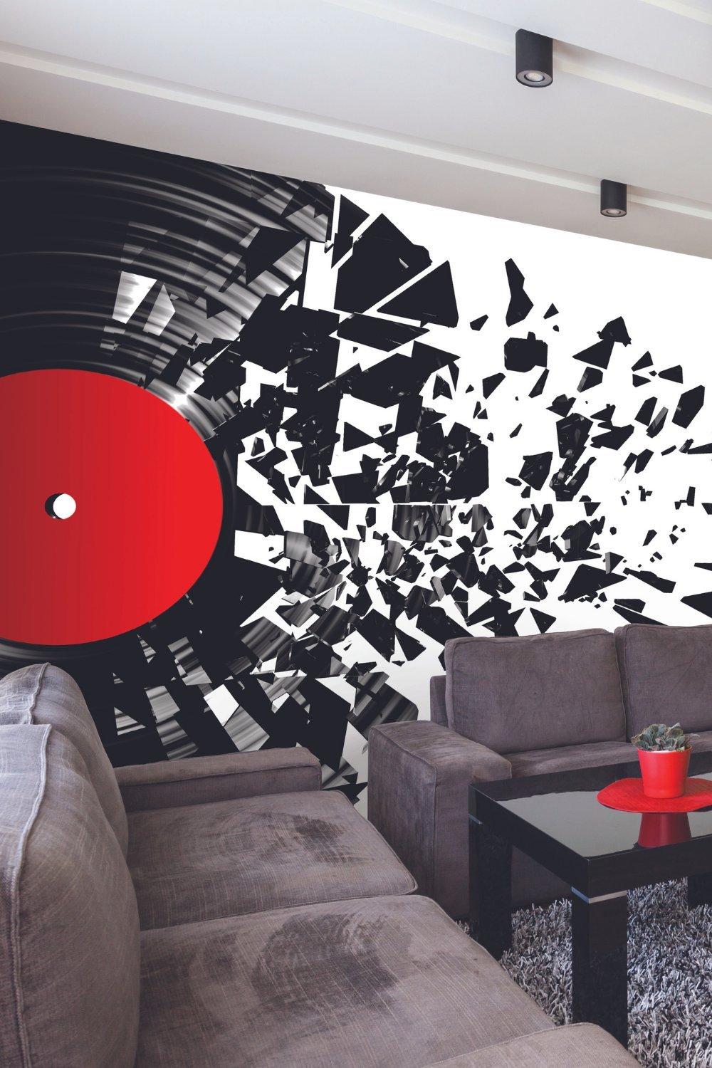 Smashed Vinyl Matt Smooth Paste the Wall Mural 350cm wide x 280cm high