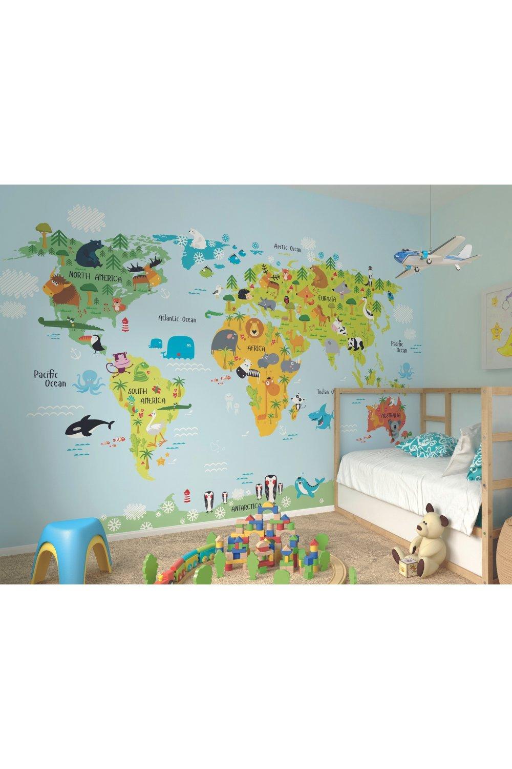 Whole Wide World Wall Mural