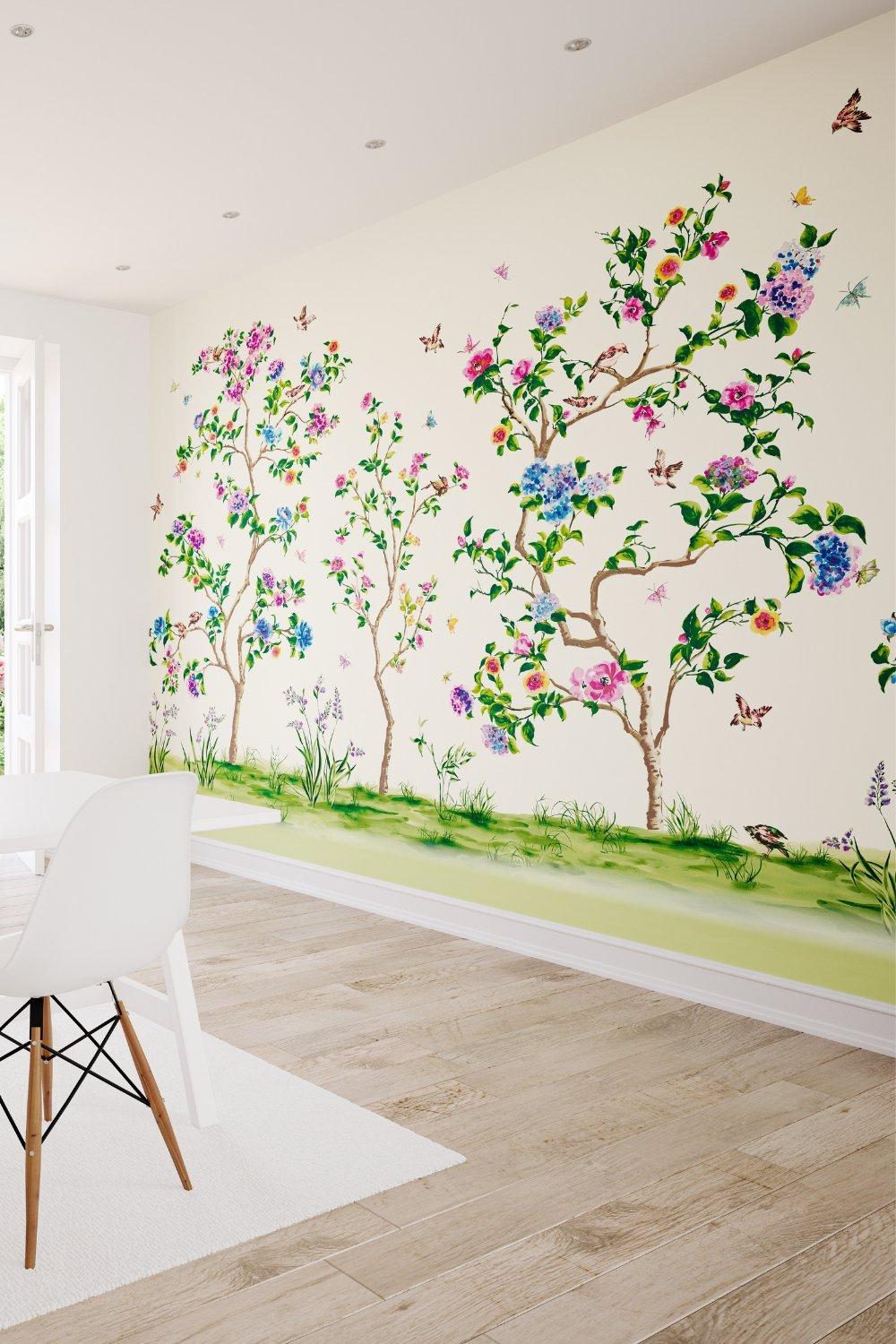 Flower Tree Wall Mural