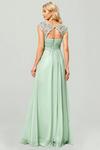 Ever Pretty Flattering A-Line Chiffon Lace Evening Dress for Wedding with Cap Sleeve thumbnail 2