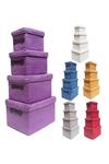 Topfurnishing Set Of 2 Kids Storage Basket Organiser With Handles 38 x 26 x 20 cm thumbnail 6