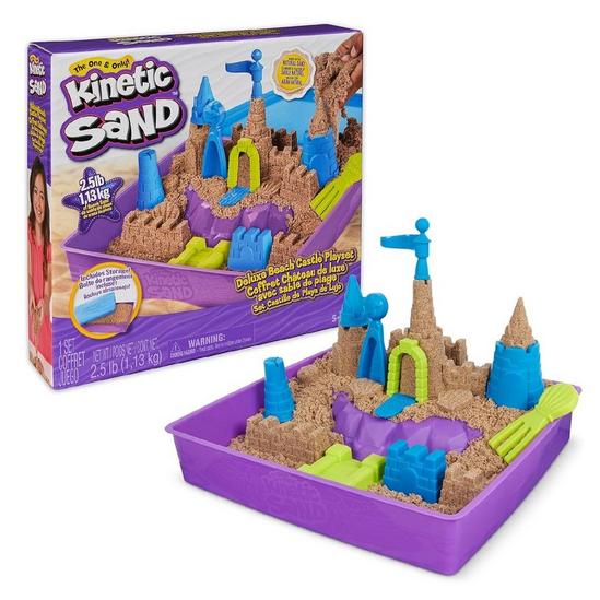 Kinetic Sand Beach Sand Kingdom 2.0 Beach Castle Playset 1
