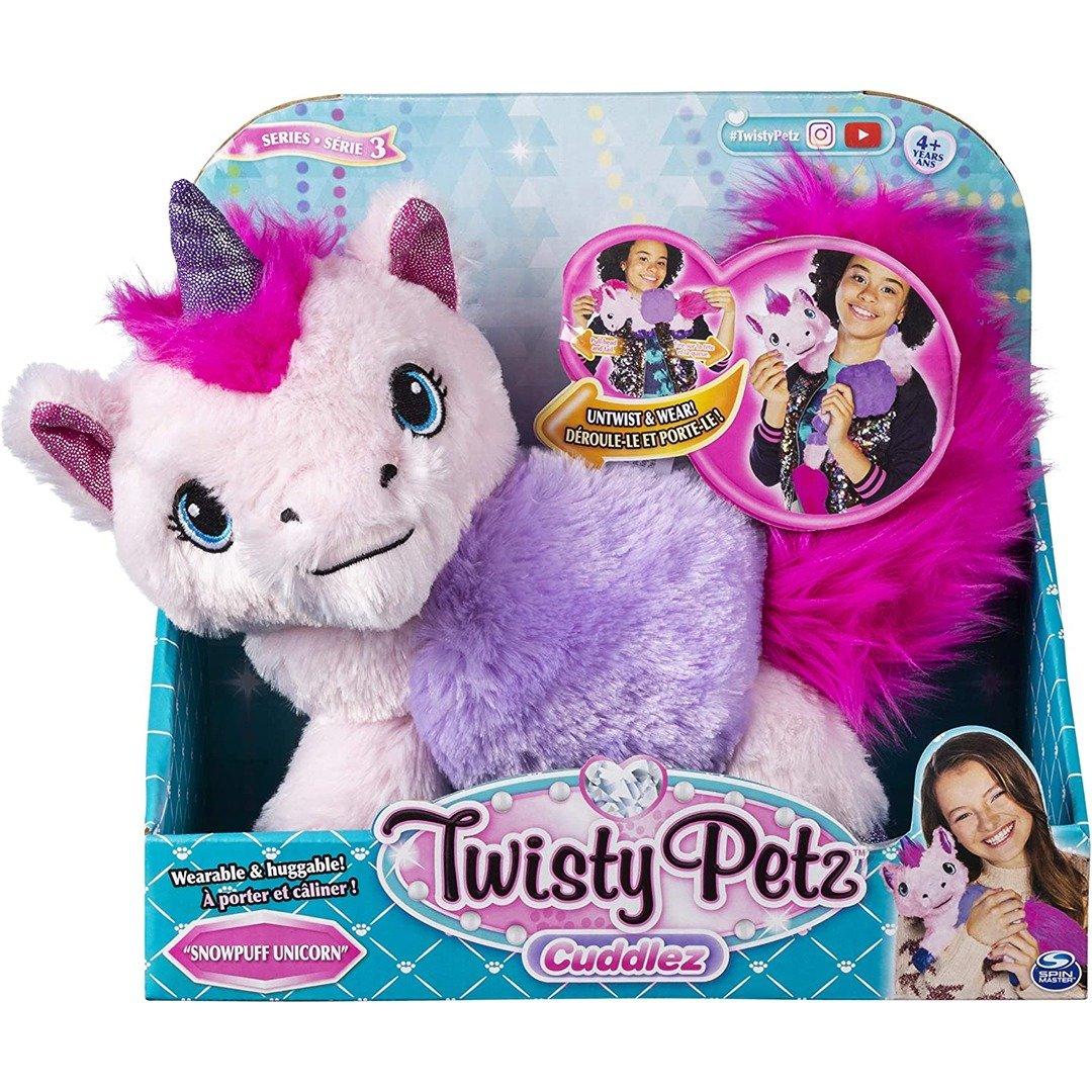 Spin Master (Unicorn) Twisty Petz Plush Stuffed Toy Wearable Unicorn Sloth Soft Huggable Cuddlez Pet