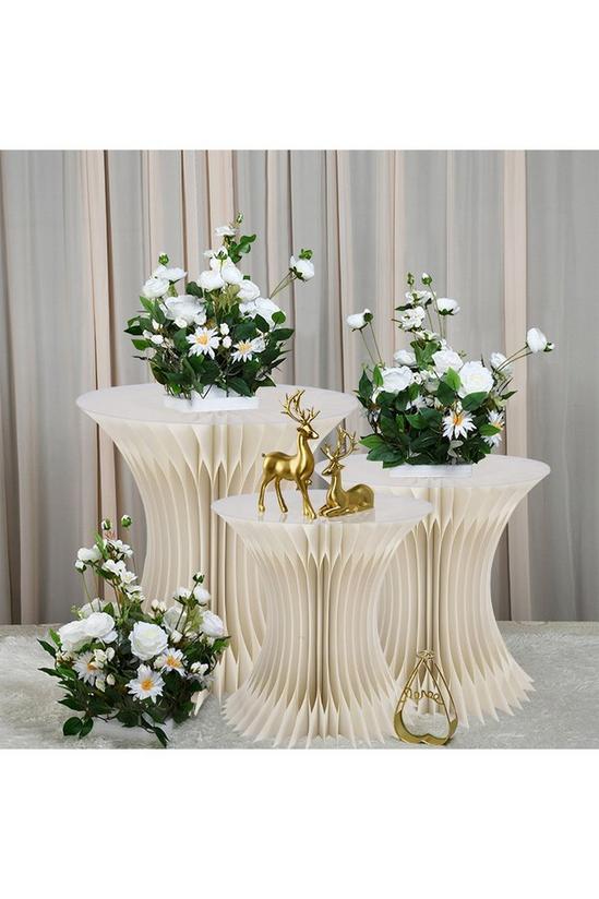 Living and Home 40*80cm Papery Display Stand for Wedding Party Decoration 1 Piece 1