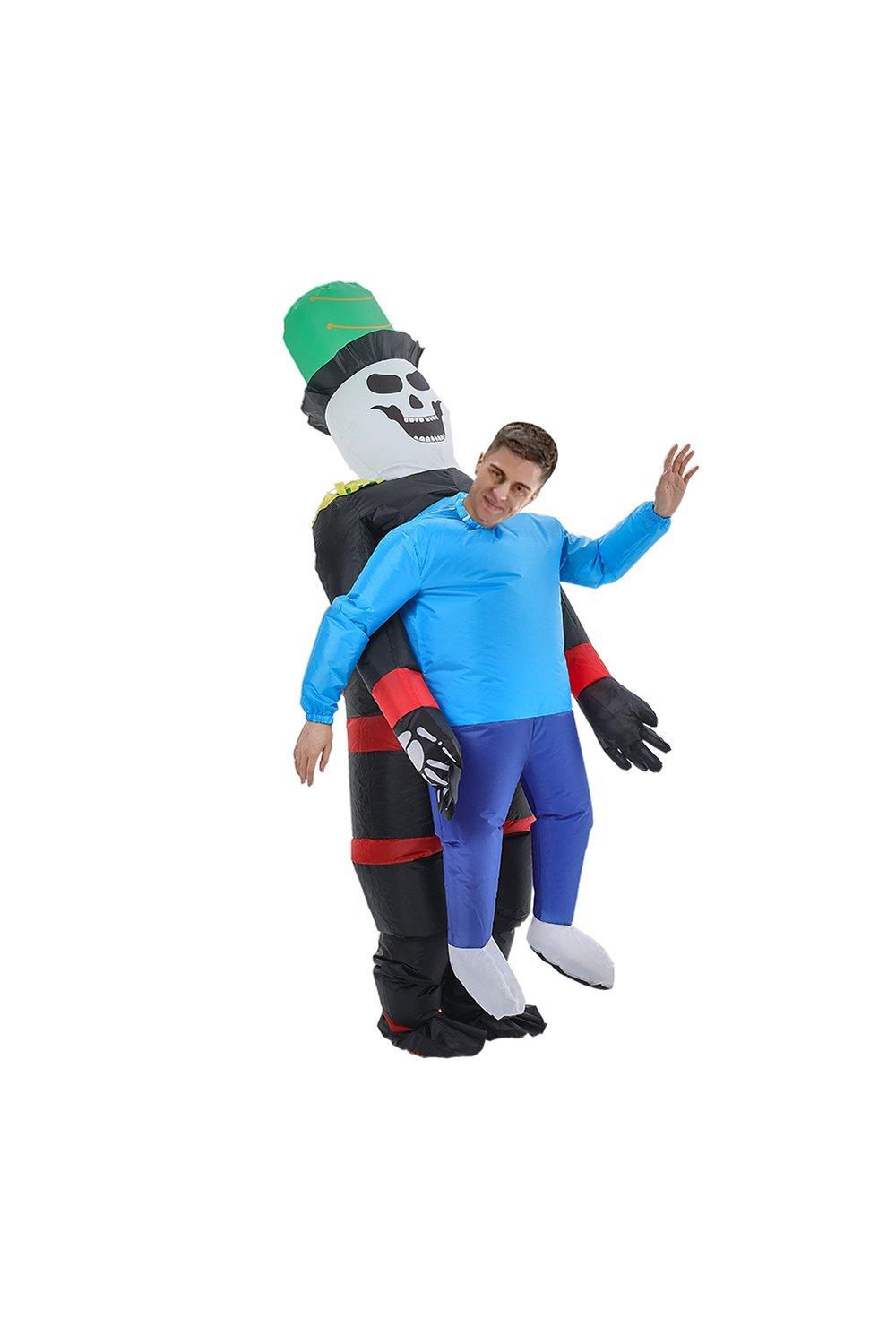 Halloween Zombie Hostage Inflatable Costume for Adults