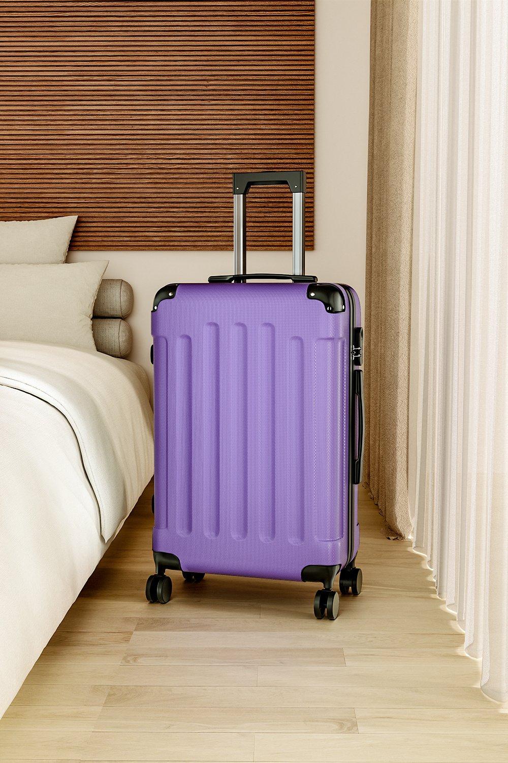 Modern Hardside Spinner Suitcase with Combination Lock, 24