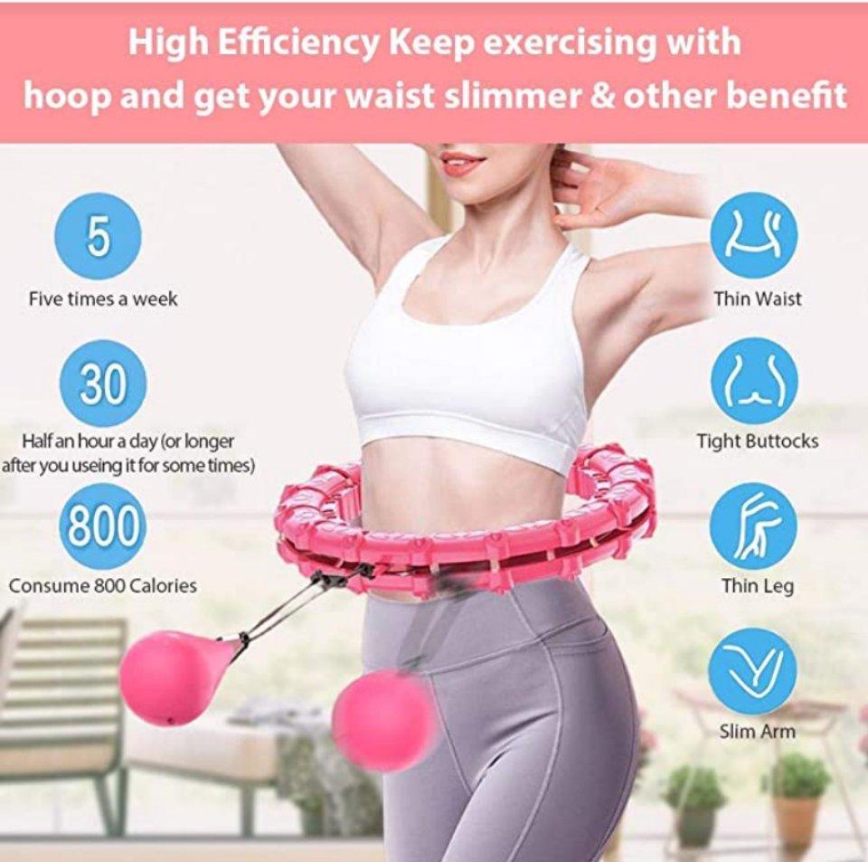 The Smart Hula Hoop Workout – Hush Hoop