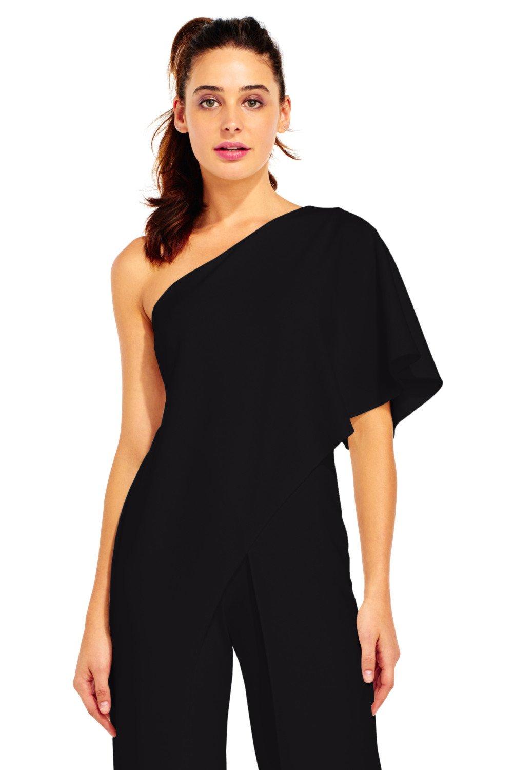 Dresses One Shoulder Jumpsuit Adrianna Papell