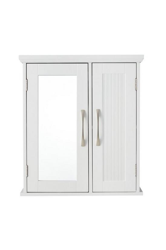 Teamson Home Wooden Bathroom Mirrored Wall Medicine Cabinet Storage With Mirror 5