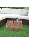 Teamson Home Teamson Home Outdoor Garden Furniture Large Round  Patio Side Table thumbnail 1