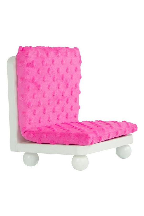 Teamson Kids Olivias World Baby Doll Wooden Furniture Lounge Sofa Dolls Chair 3