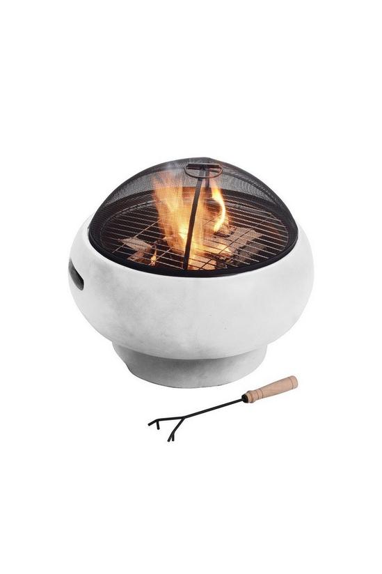 Teamson Home Garden Small, Round Wood Burning Fire Pit 2