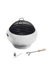 Teamson Home Garden Small, Round Wood Burning Fire Pit thumbnail 5
