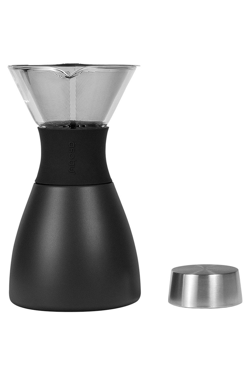 Pour Over Coffee Maker 1000ml Black