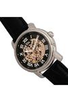 Reign Kahn Automatic Skeleton Leather-Band Watch thumbnail 3