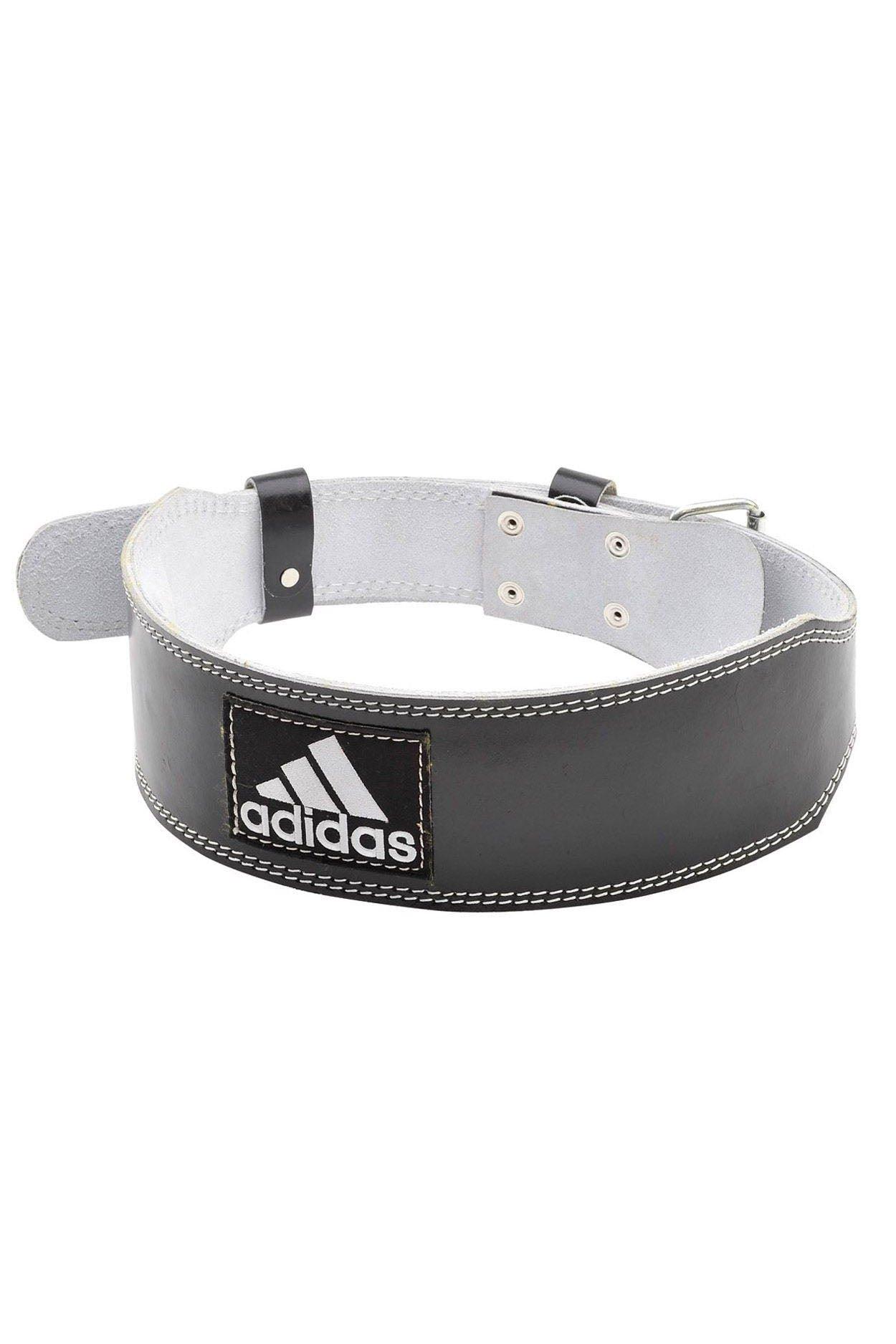 Adidas Leather Weight Lifting Belt|Size: L|black