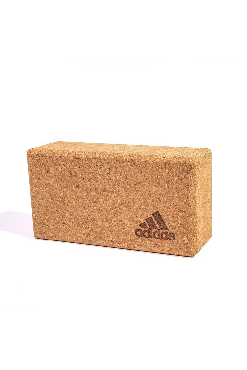 Adidas Cork Yoga Block Brick|brown