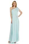 Adrianna Papell Pleated Chiffon Gown thumbnail 4