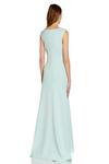 Adrianna Papell Crepe Surplice Gown thumbnail 3