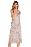 Adrianna Papell Sequin Embroidered Sheath thumbnail 1