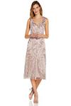 Adrianna Papell Sequin Embroidered Sheath thumbnail 4