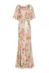 Adrianna Papell Floral Chiffon Gown thumbnail 5