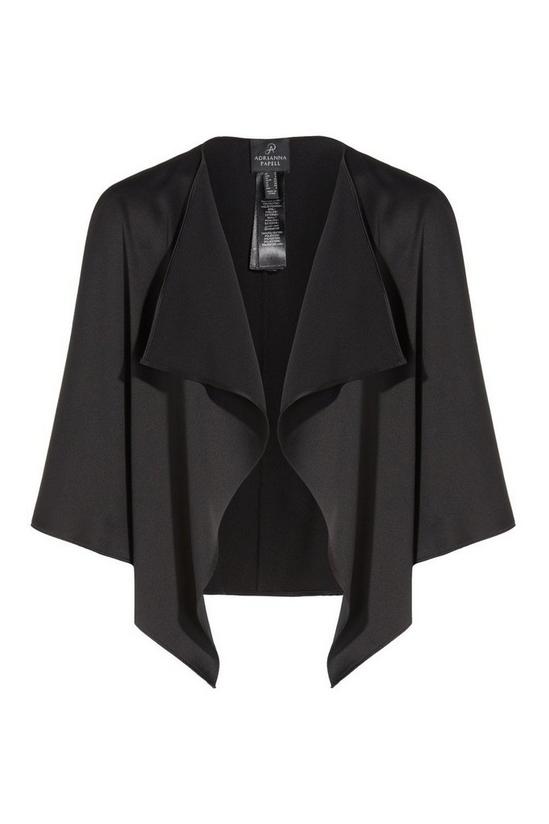 Adrianna Papell Satin Crepe Reversible Cape 5