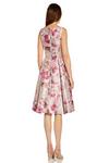 Adrianna Papell Floral Jacquard Fit And Flare thumbnail 3