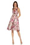 Adrianna Papell Floral Jacquard Fit And Flare thumbnail 4