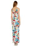 Adrianna Papell Print Crepe Gown thumbnail 3