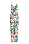 Adrianna Papell Print Crepe Gown thumbnail 5