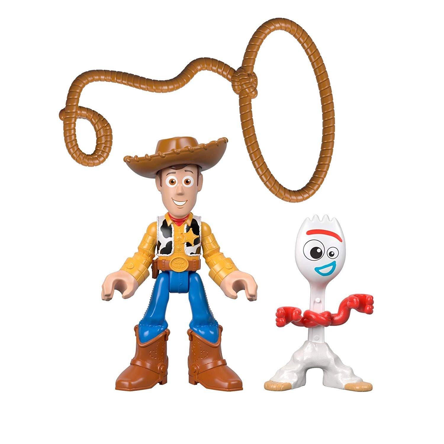 Disney Pixar Toy Story 4  Woody & Forky   2 Pack