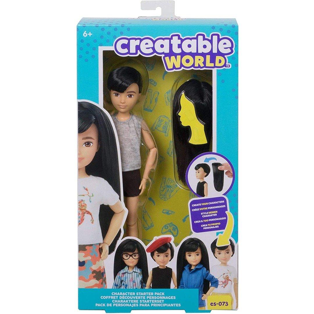 Photos - Doll Mattel Creatable World Character Starter Pack CS 073 