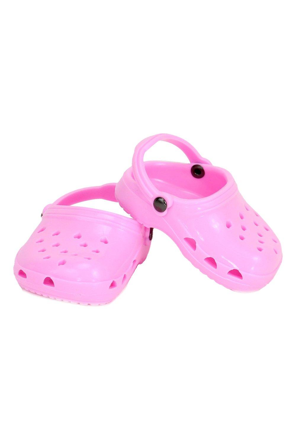 Sophia’s 18" Baby Doll Clog Sandals, Pink Shoes for Dolls