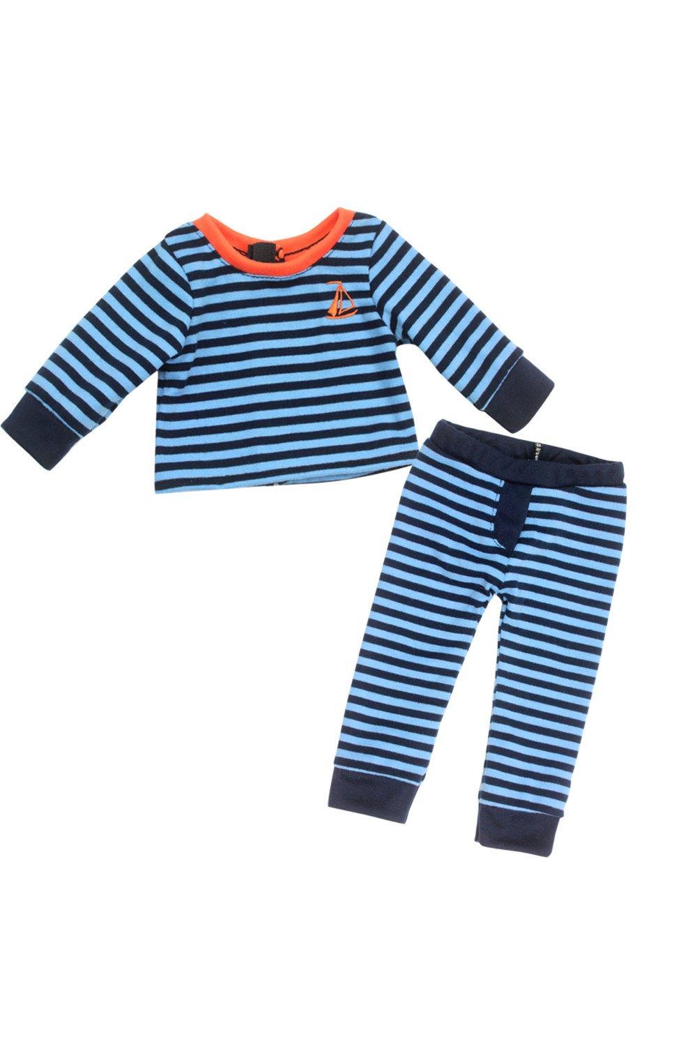 Sophia’s  2 Piece 18" Baby Boy Doll Pijama Outfit, Doll Clothes
