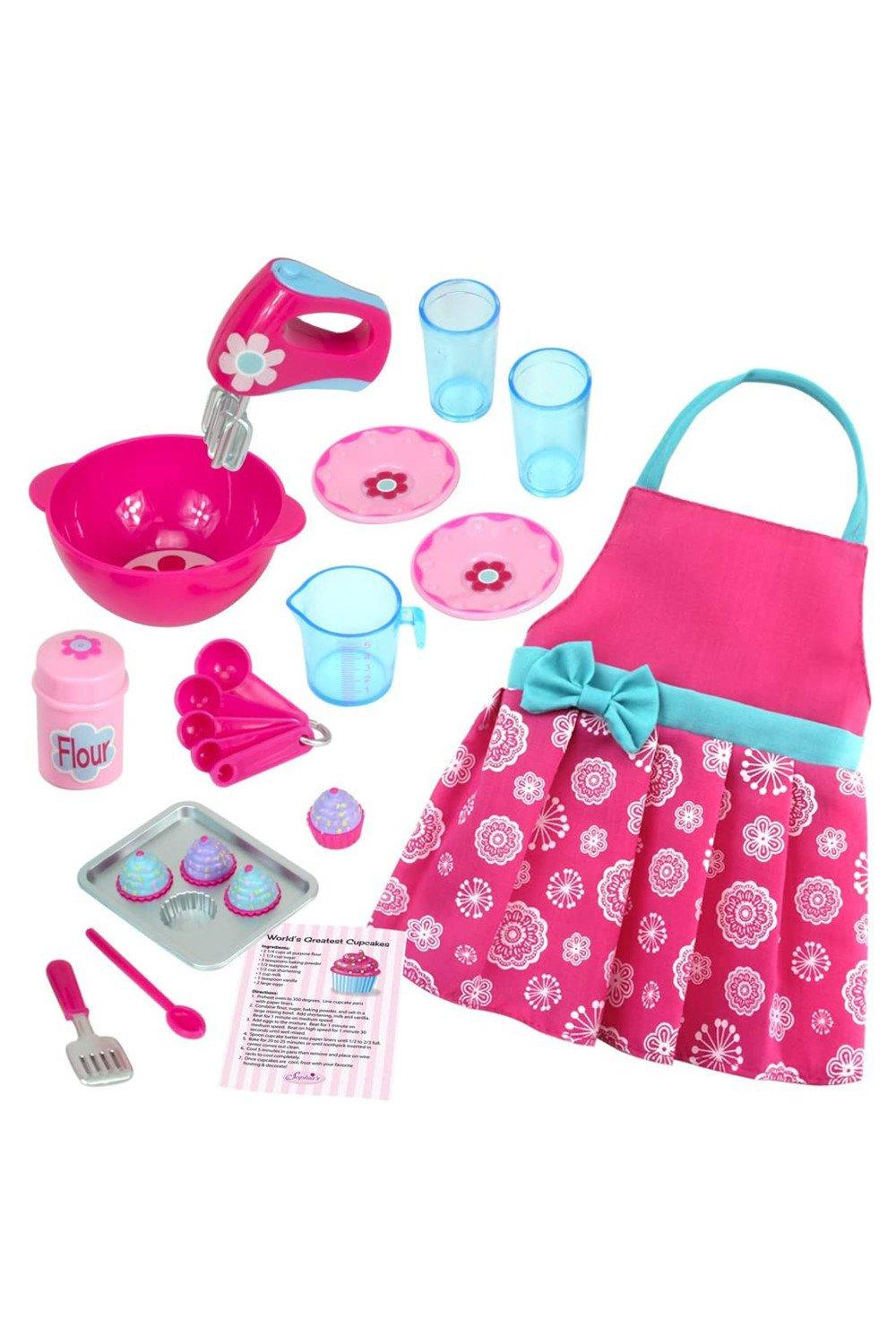 Sophia’s - 18" Baby Doll Baking Playset with 18 Accessories